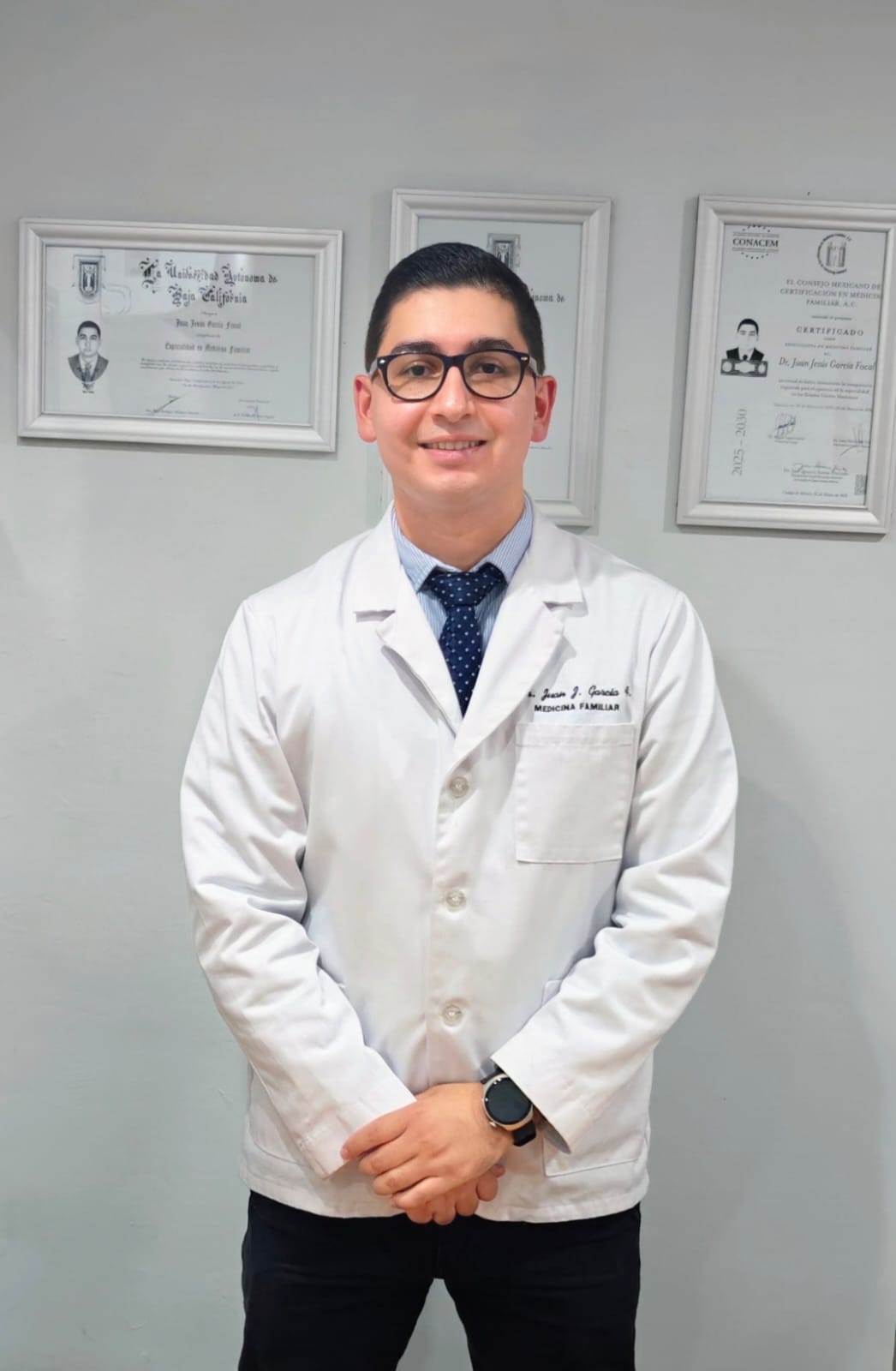Dr. Juan Jesús García Fiscal, médico especialista en medicina familiar